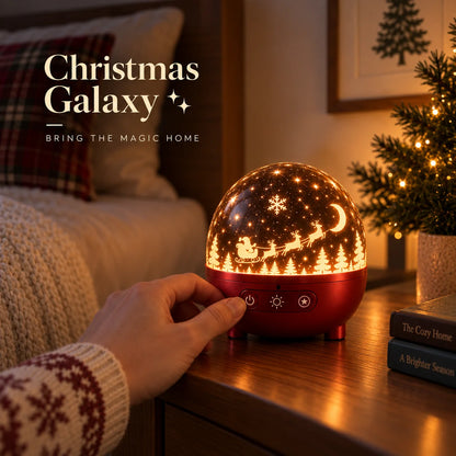 Weihnachts-Magie Galaxie-Licht
